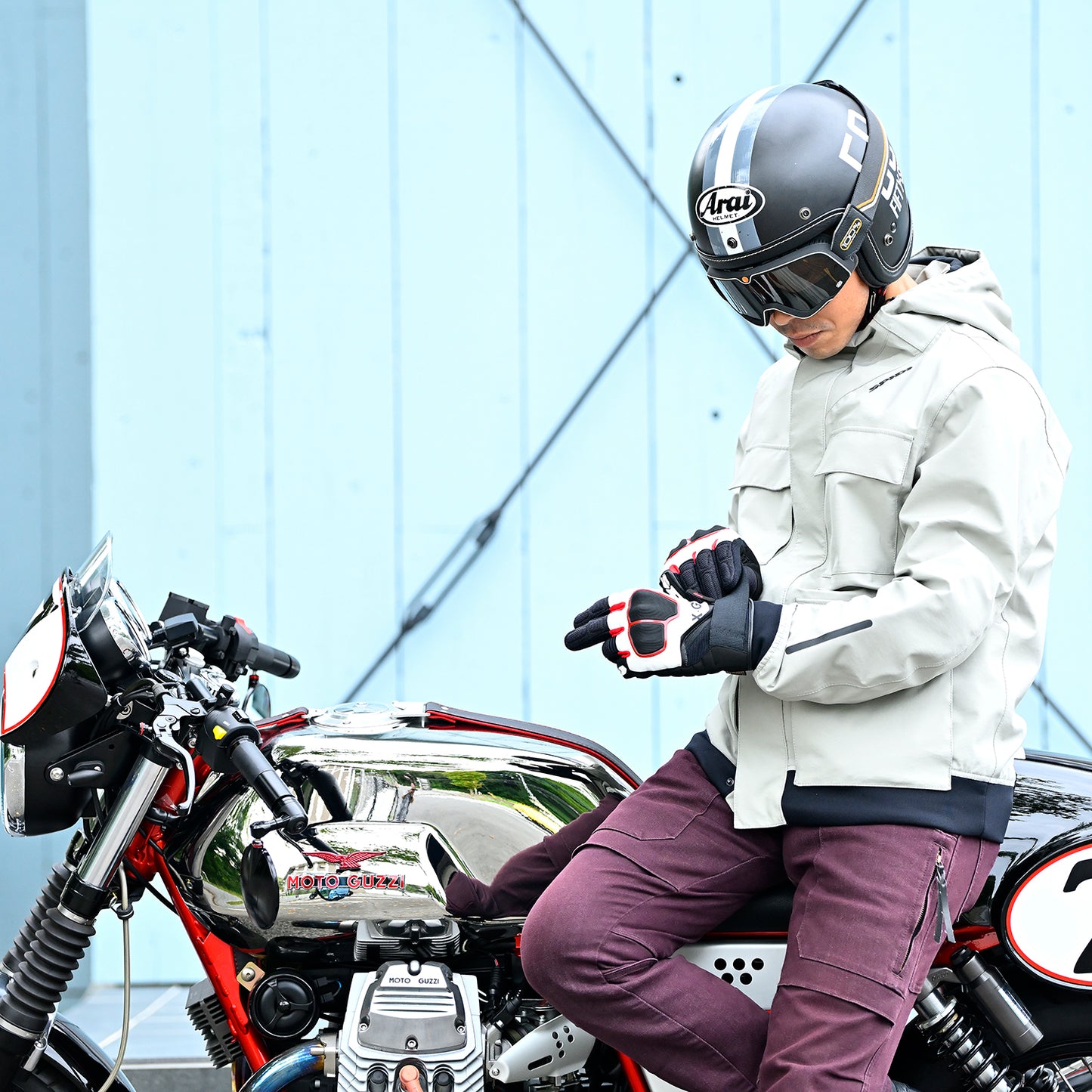 SPIDI RIDING PARKA<br><font size="2">(防水・オールシーズン・着脱式ウォームインナー付)</font>
