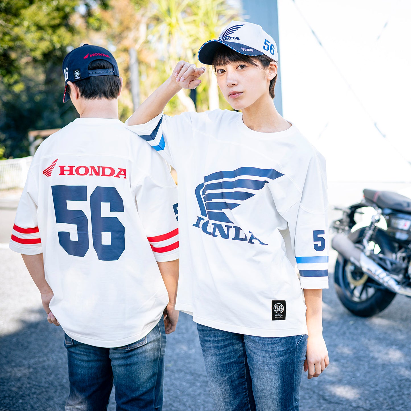 Honda x 56design CLASSIC Uniform Tee
