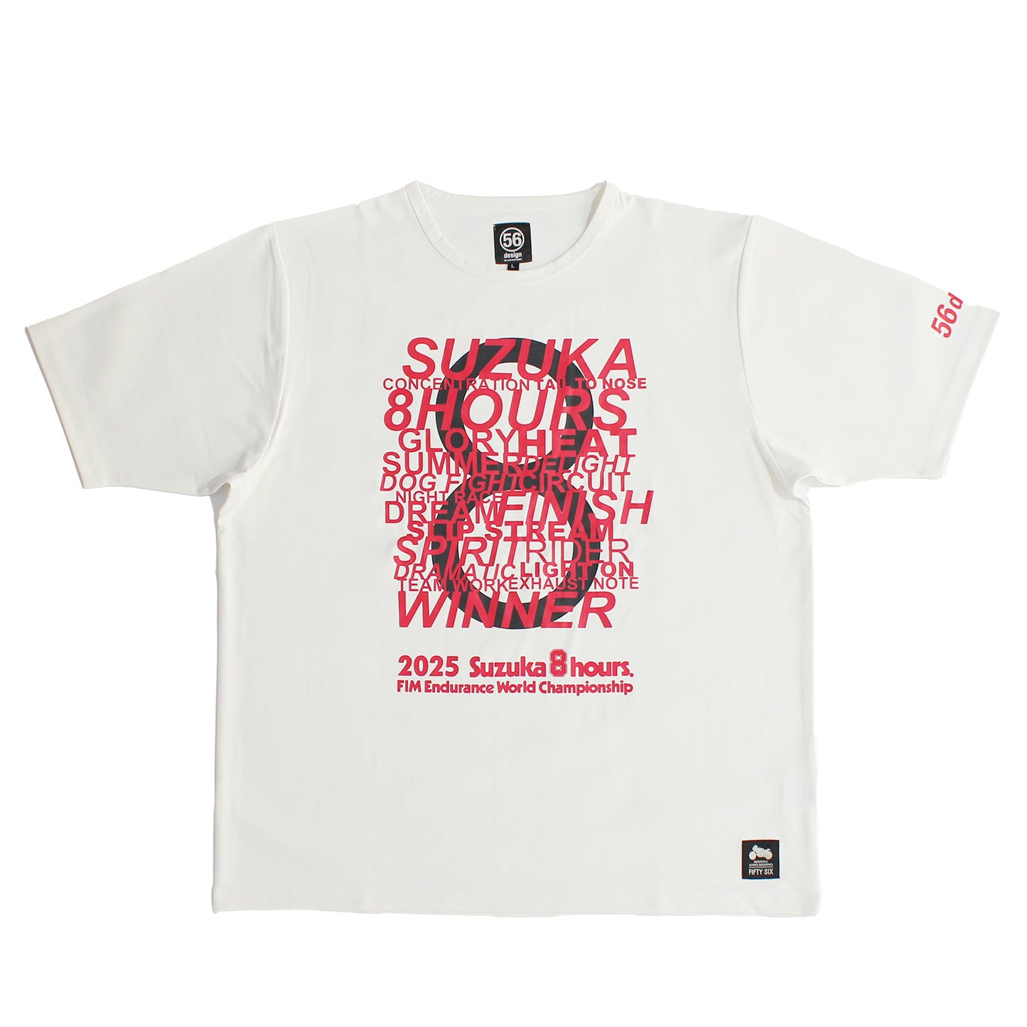 鈴鹿8耐 Collab 8 Infinity COOL Tee 2025<br><font size="2">(遮熱+冷感+吸水速乾+UVカット)</font>