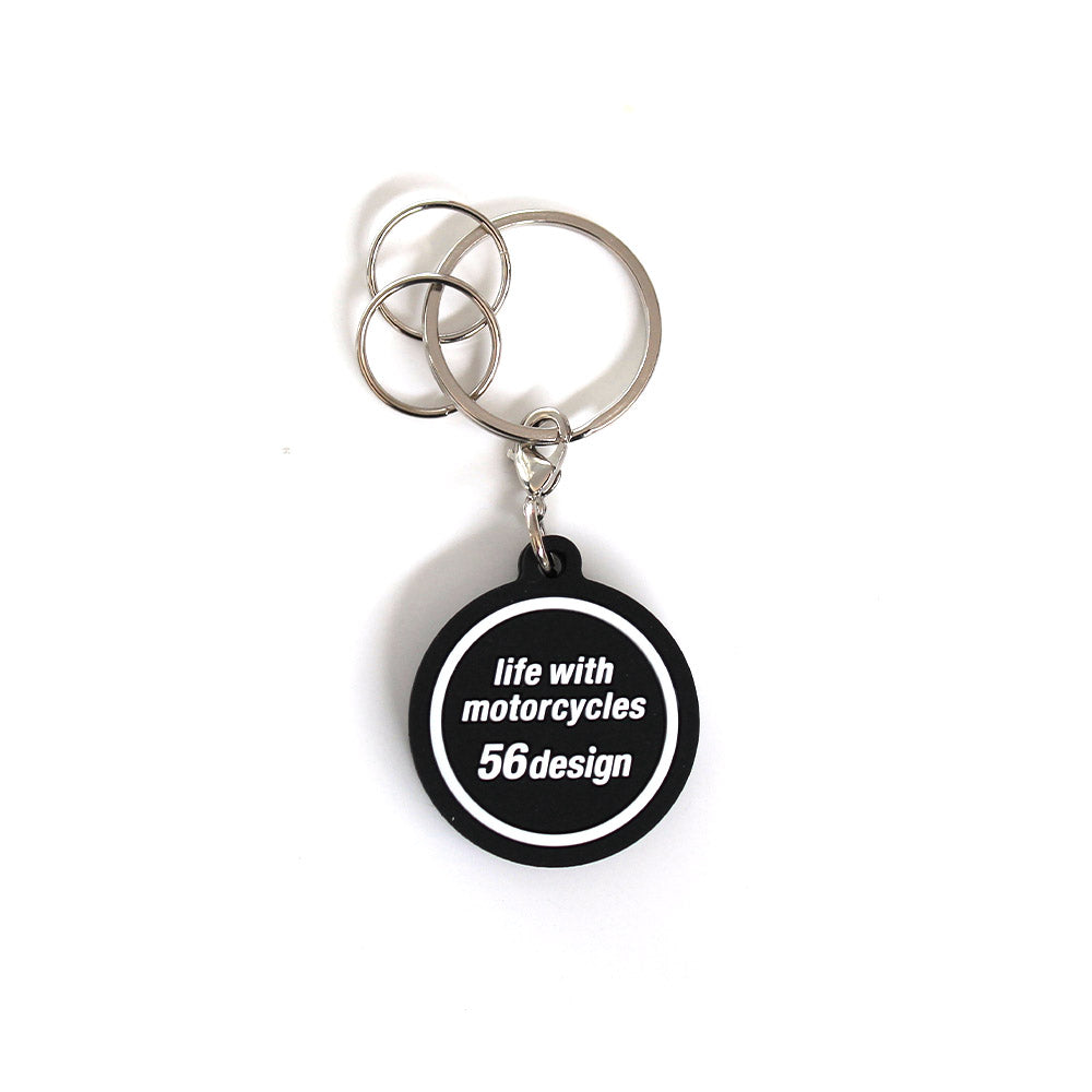 CIRCLE-LOGO KEY HOLDER