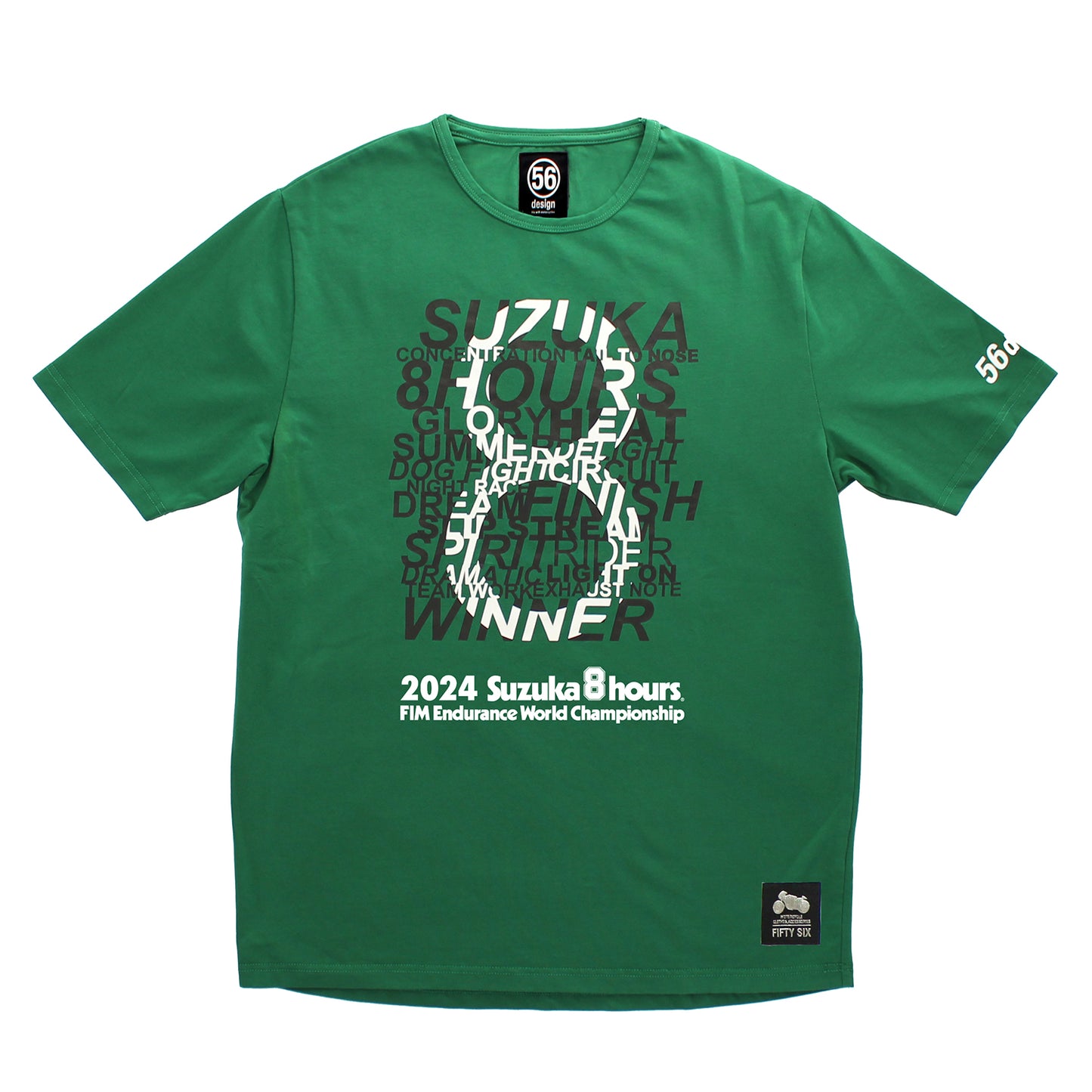鈴鹿8耐 x 56design コラボ 8 Infinity Tee 2024