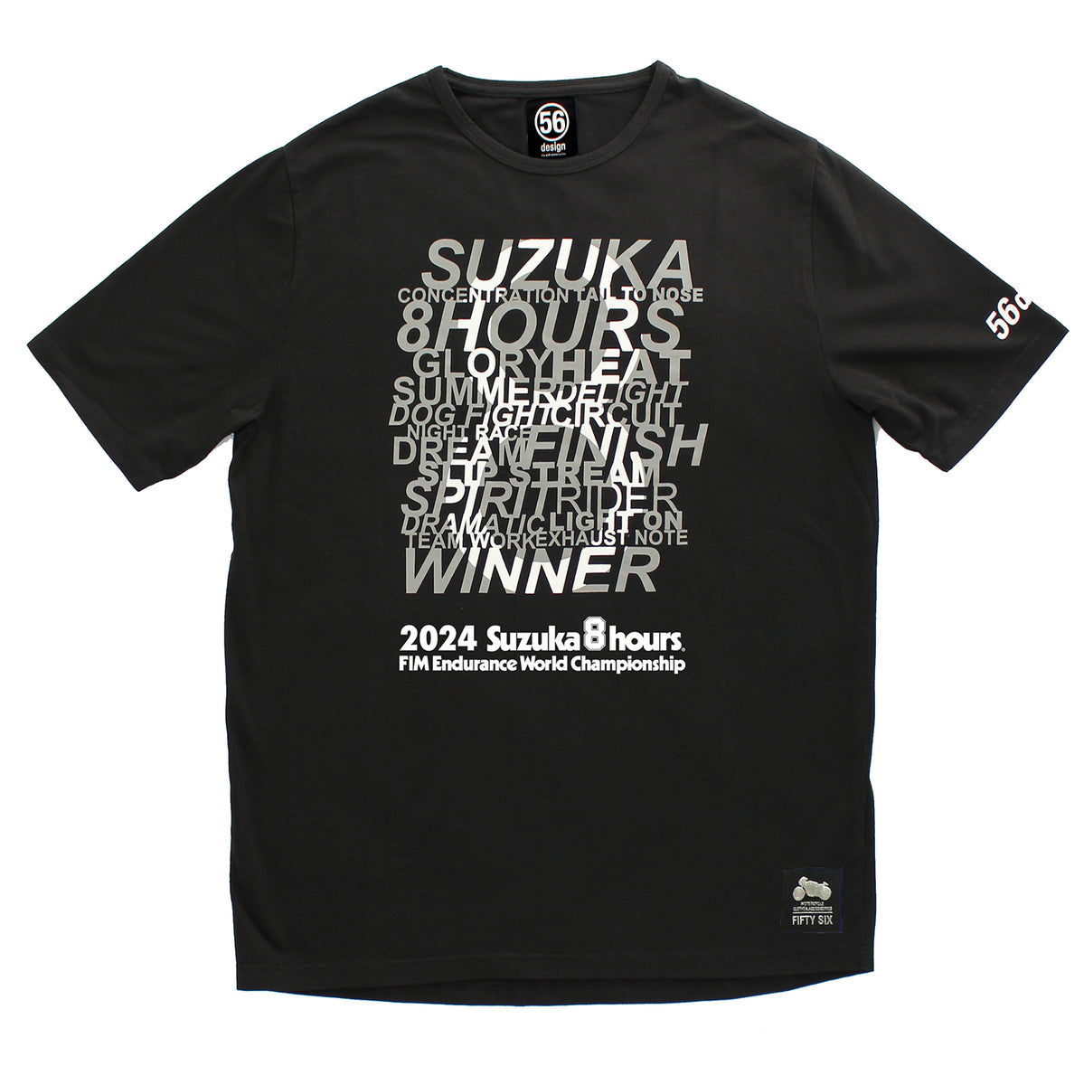 鈴鹿８耐 x 56design コラボ 8 Infinity Tee 2024