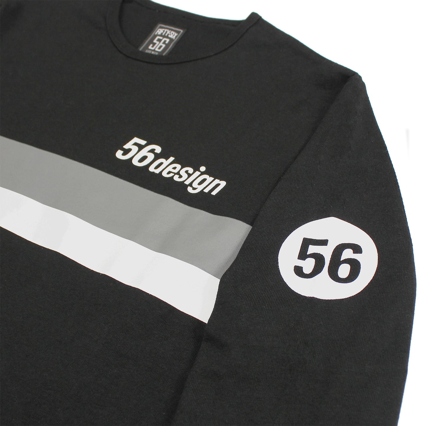 RETRO BORDER Long Sleeve Tee