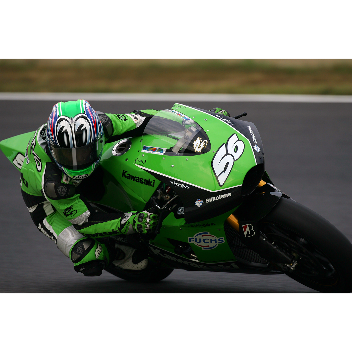 Arai RX-7X Nakano Green '04
