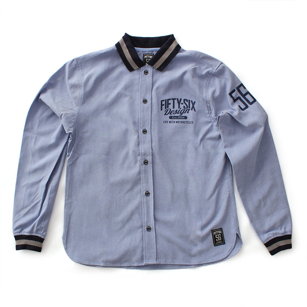 RIB MIX LONG SLEEVE SHIRTS