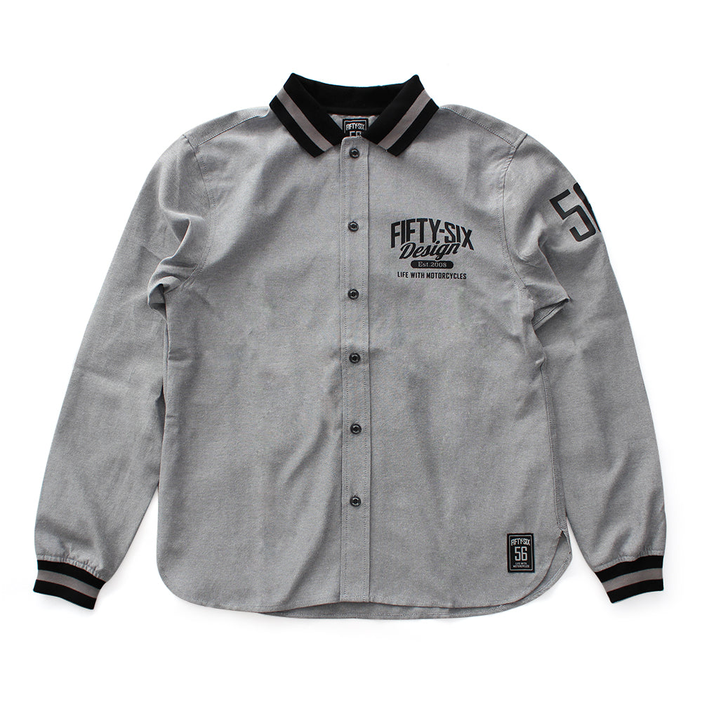RIB MIX LONG SLEEVE SHIRTS