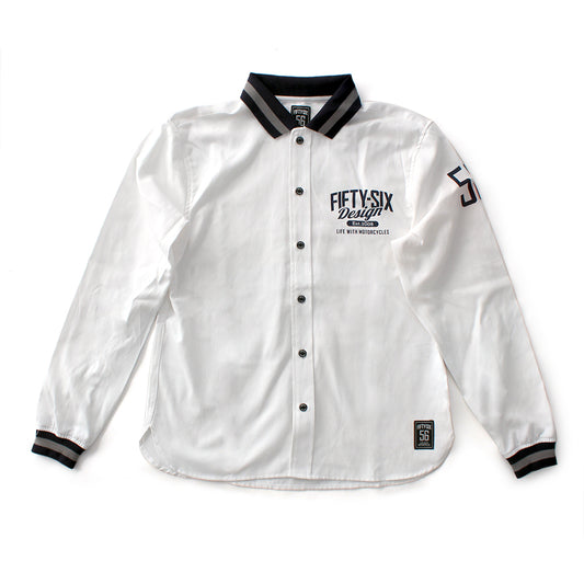 RIB MIX LONG SLEEVE SHIRTS