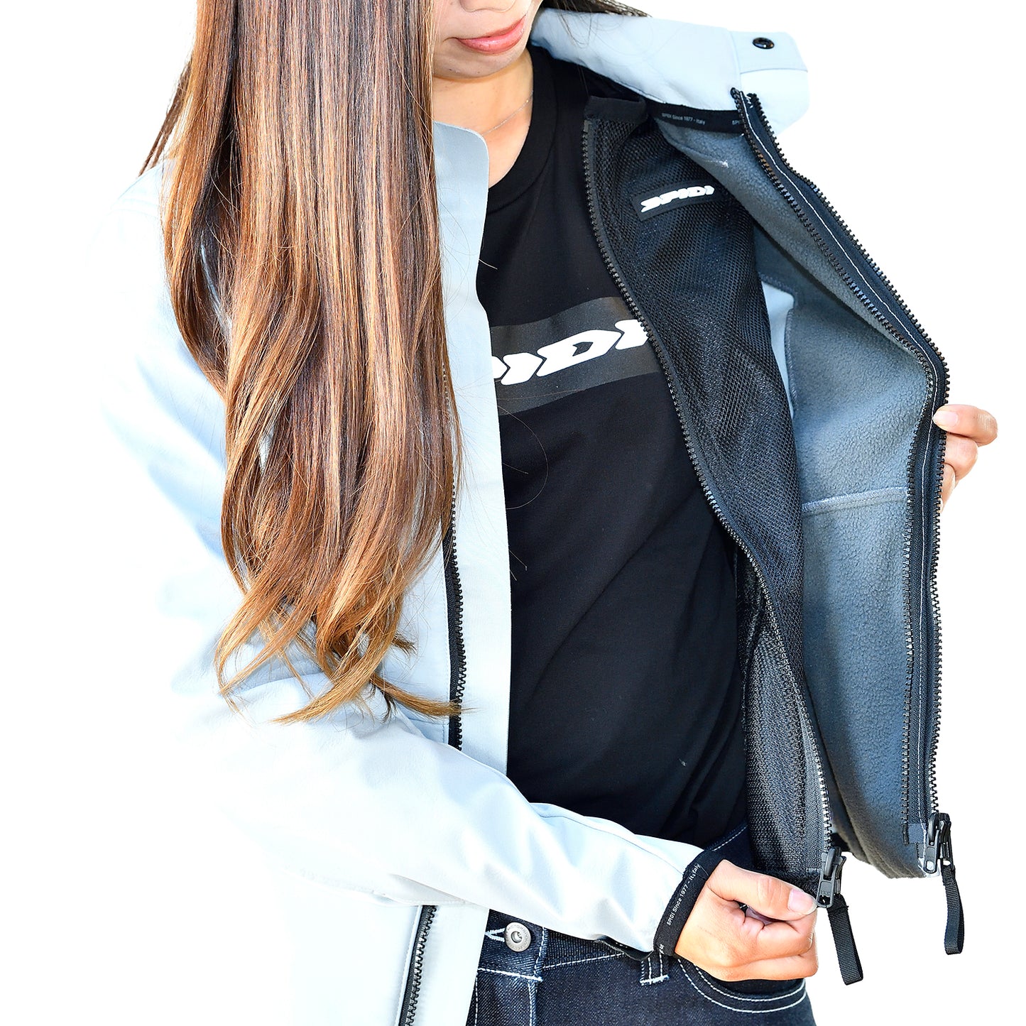 SPIDI HOODIE SHELL <span style="color: #ff00ff;">LADY</span><br><font size="2">(Step-InArmor用 防水アウター)</font>