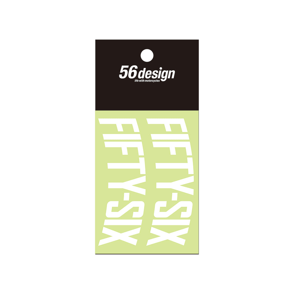 FIFTY-SIX STICKER