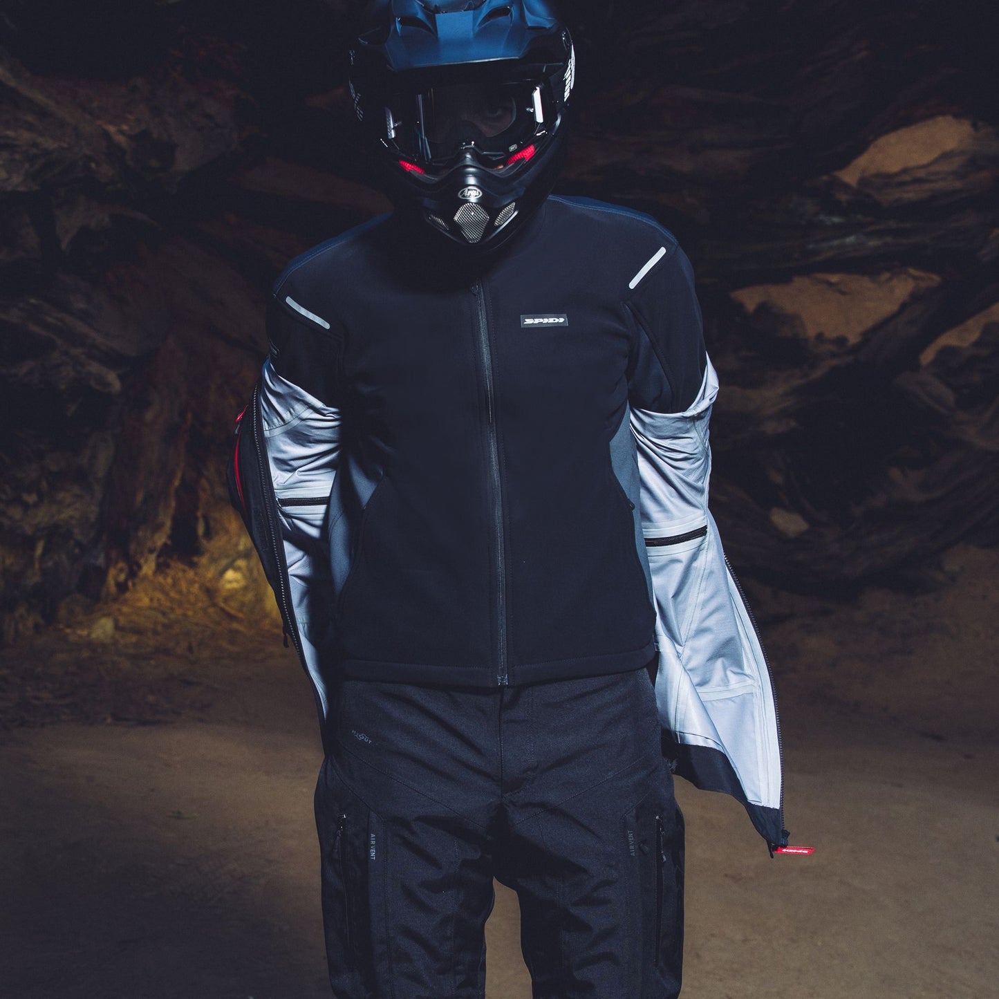 SPIDI MISSION-T SOFTSHELL<br><font size="2">(Step-InArmor用 ウィンドストップ ミッドレイヤー)</font>