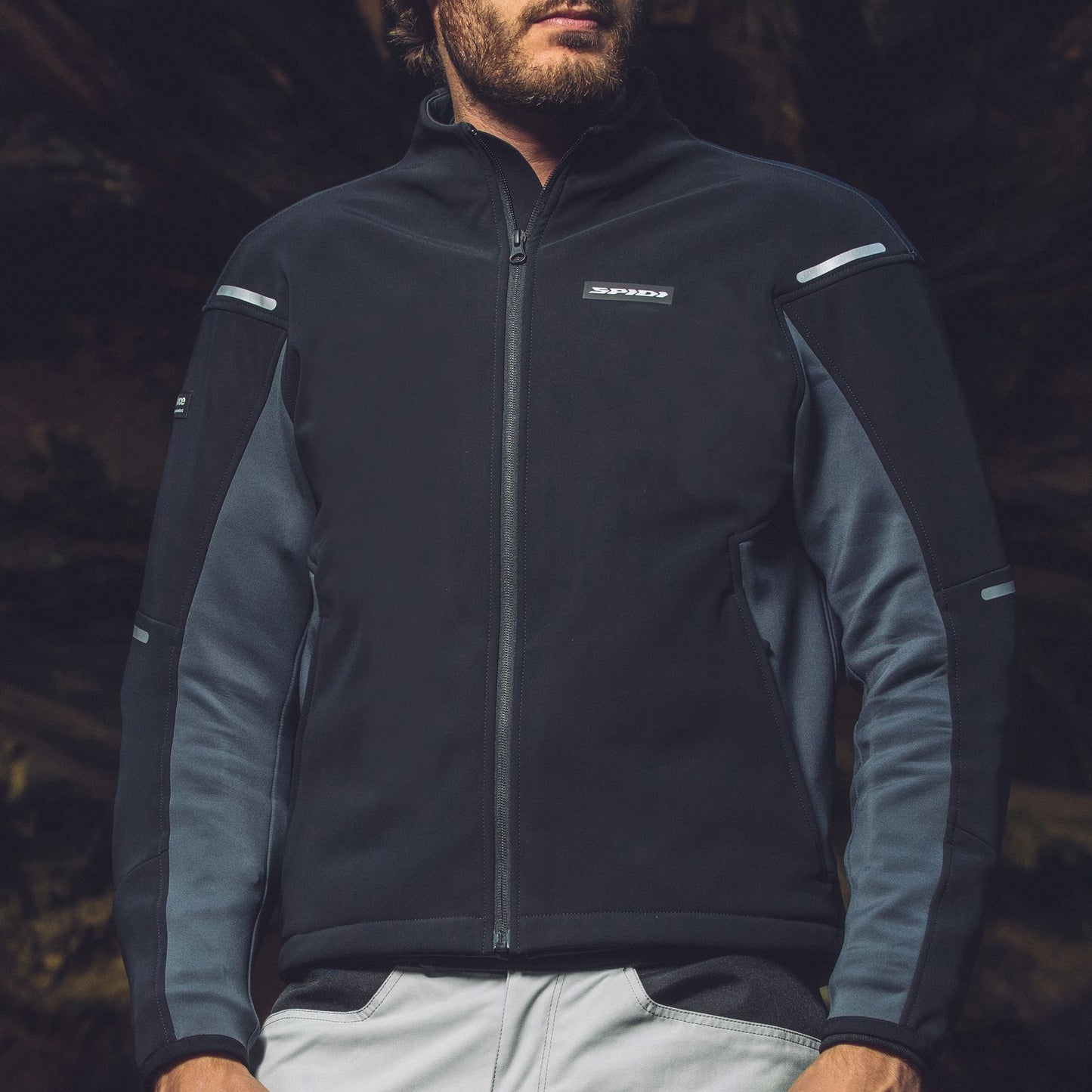 SPIDI MISSION-T SOFTSHELL<br><font size="2">(Step-InArmor用 ウィンドストップ ミッドレイヤー)</font>