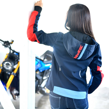 SPIDI HOODIE ARMOR LIGHT <span style="color: #ff00ff;">LADY</span><br><font size="2">（オールシーズン）</font>