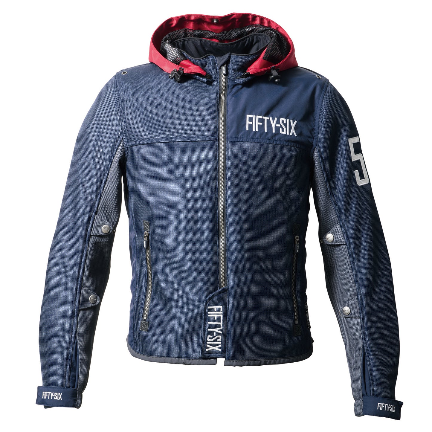 COLOR HOODIE MESH JACKET