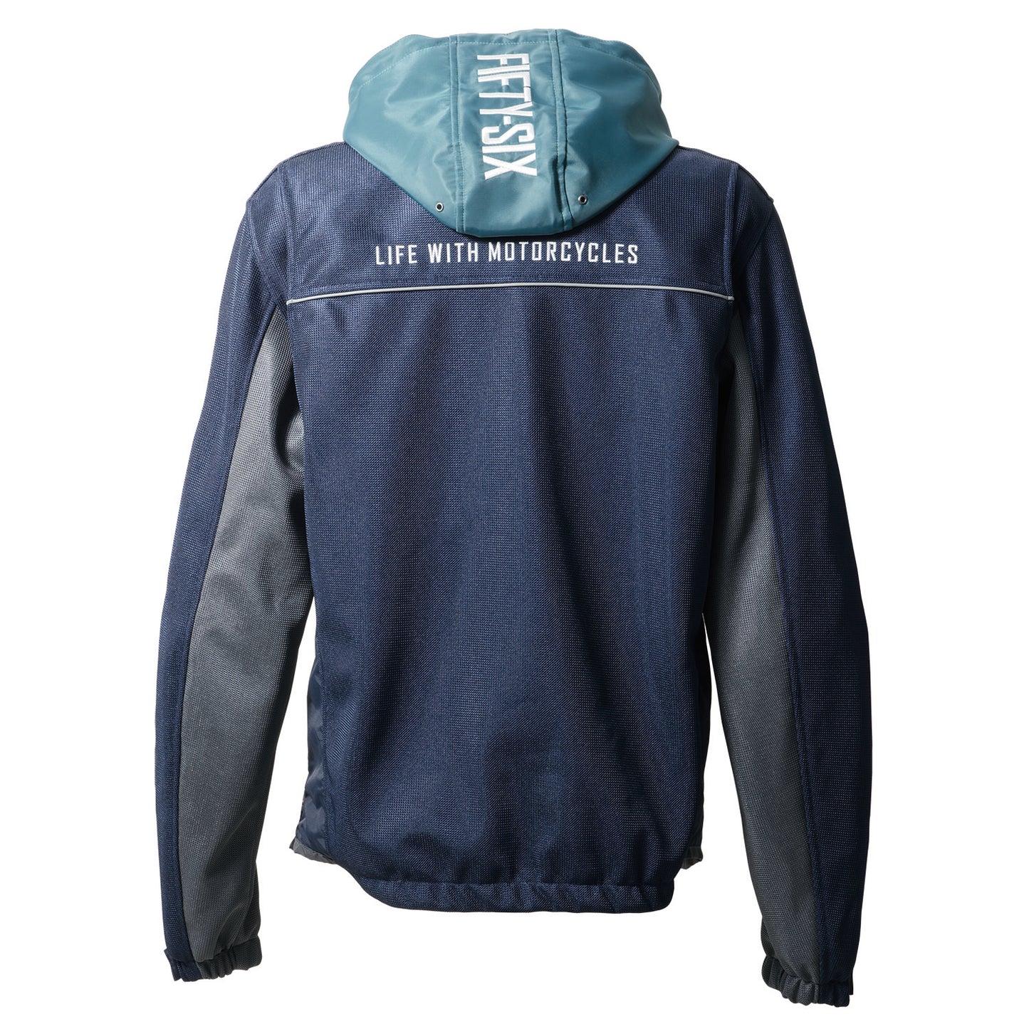 COLOR HOODIE MESH JACKET