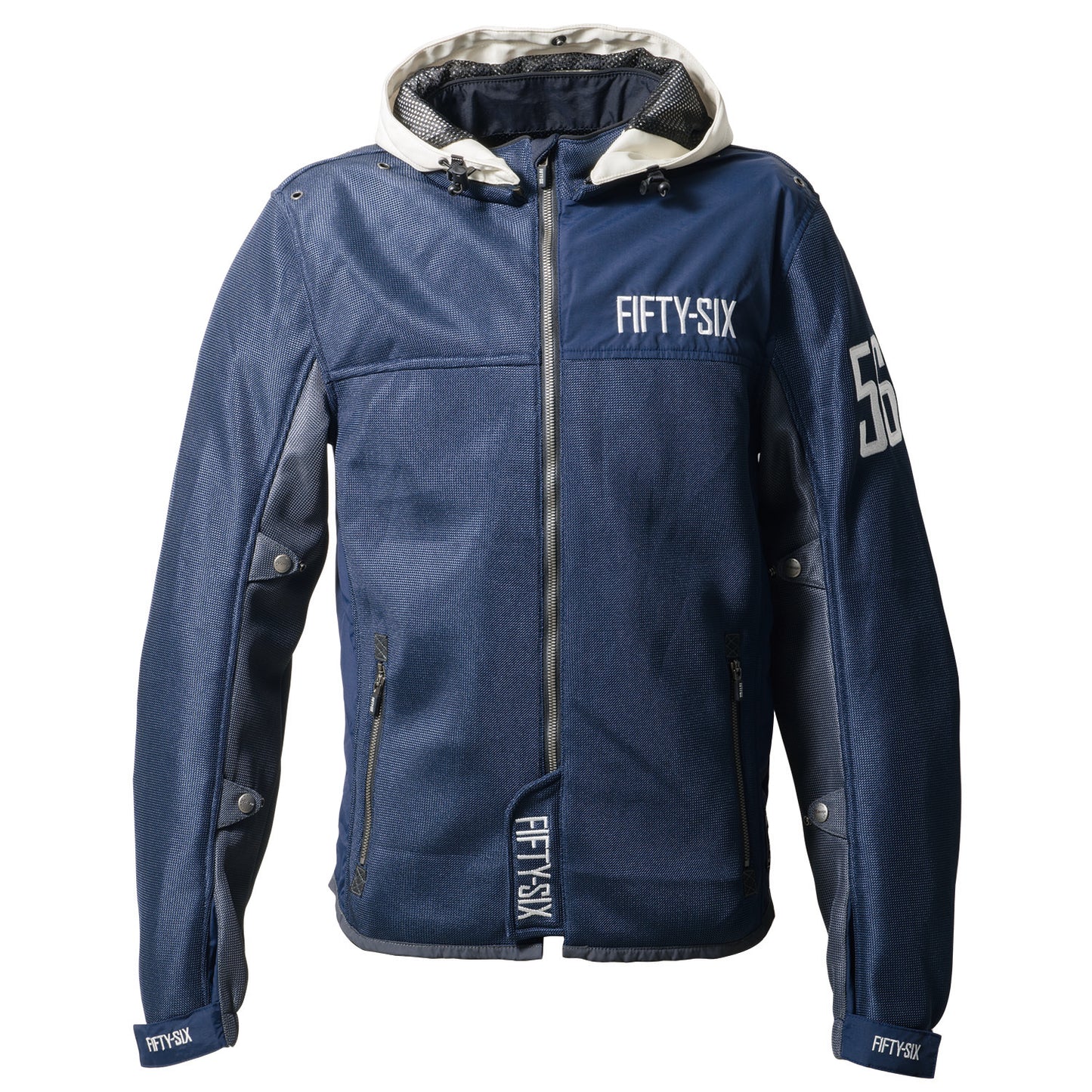 COLOR HOODIE MESH JACKET