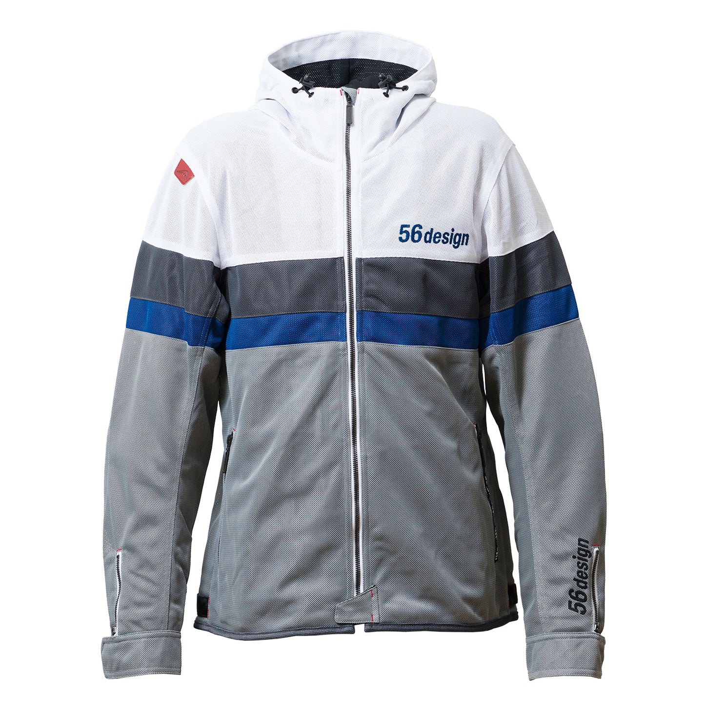 RETRO BORDER MESH PARKA