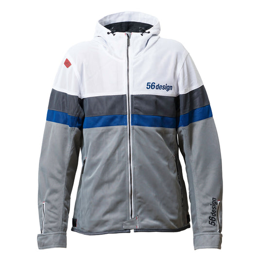 RETRO BORDER MESH PARKA