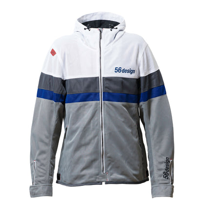 RETRO BORDER MESH PARKA