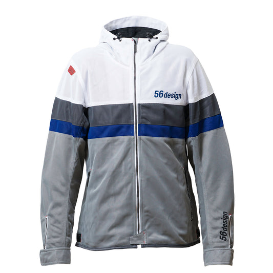 RETRO BORDER MESH PARKA