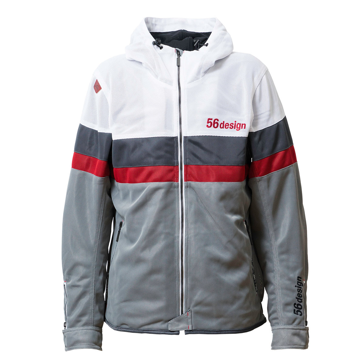 RETRO BORDER MESH PARKA – 56design WebStore