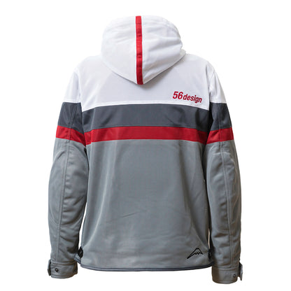 RETRO BORDER MESH PARKA