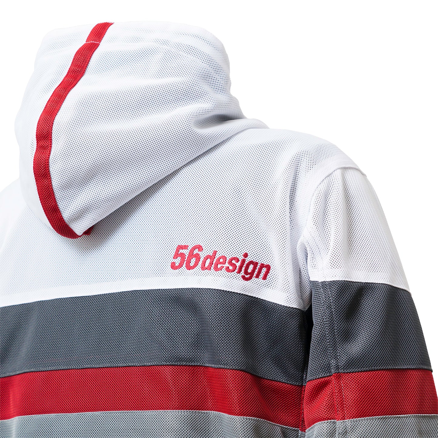 RETRO BORDER MESH PARKA