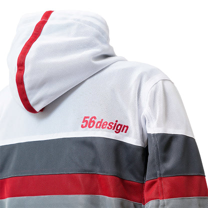 RETRO BORDER MESH PARKA