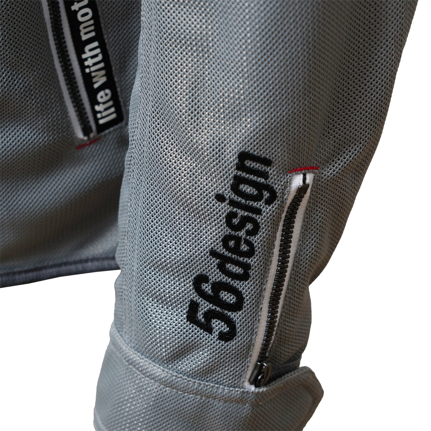 RETRO BORDER MESH PARKA