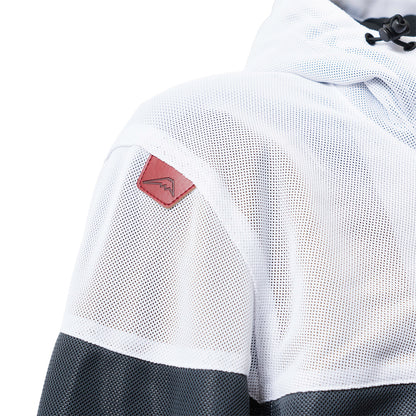 RETRO BORDER MESH PARKA