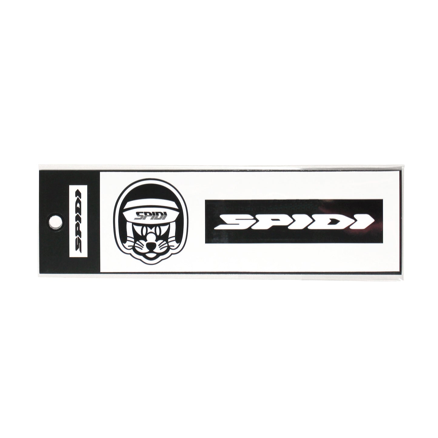 SPIDI LOGO & CAT STICKER