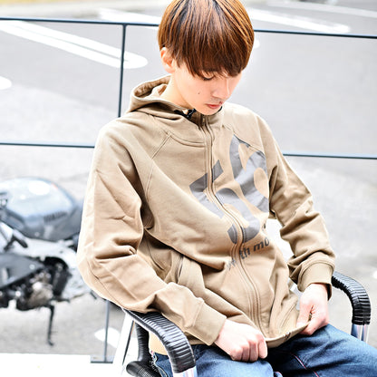 TRIMMING ZIP UP PARKA
