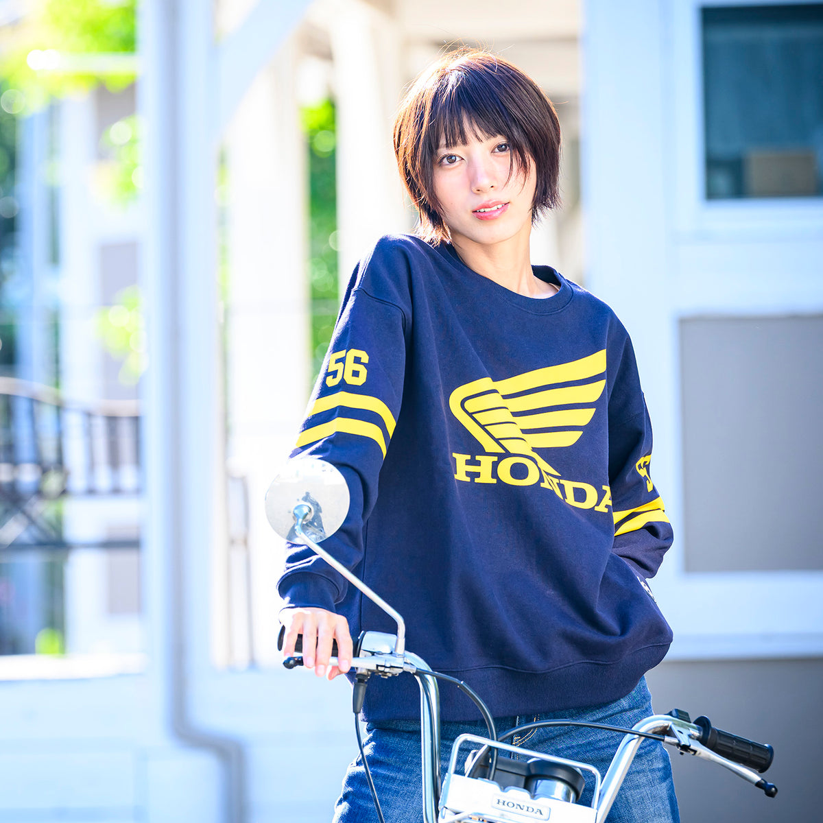 Honda x 56design Big Silhouette Sweat