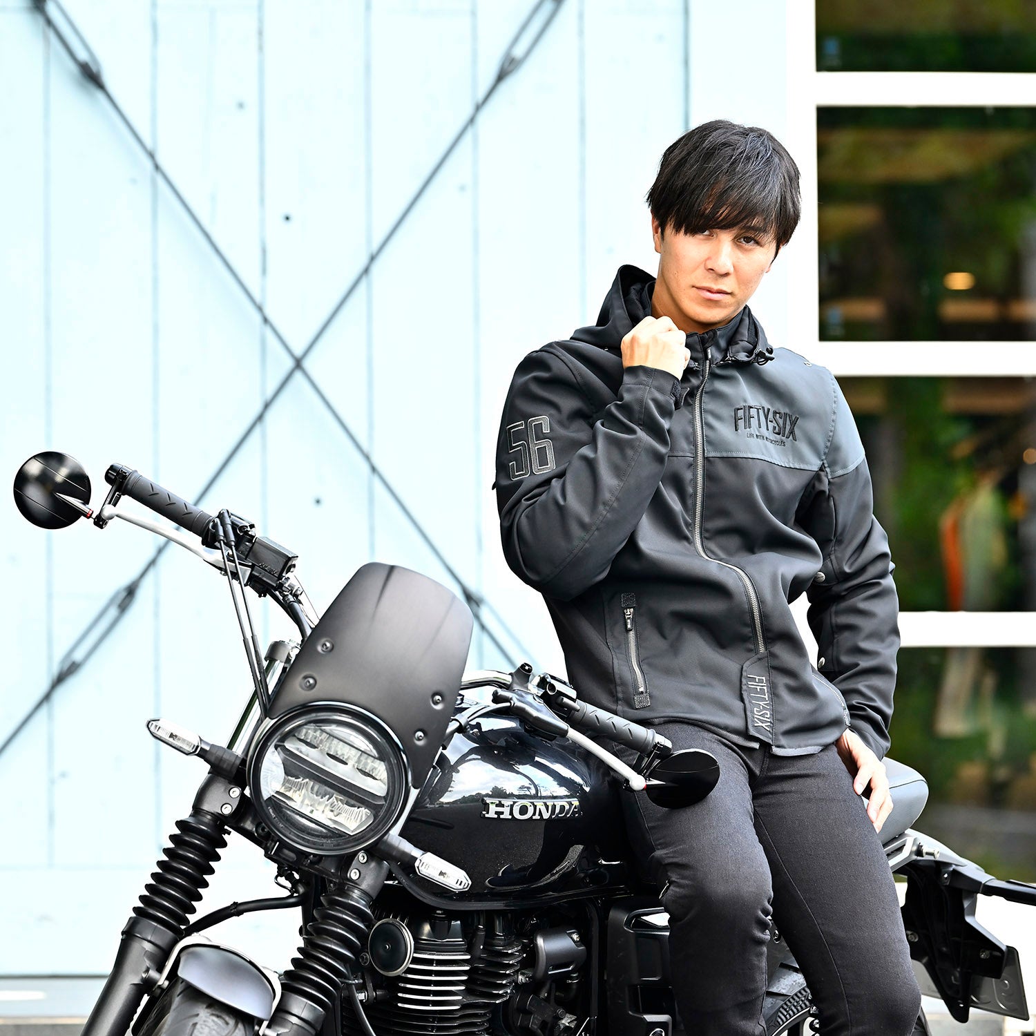 56design クォーターパーカー サイズL QUARTER PARKA – 56design WebStore