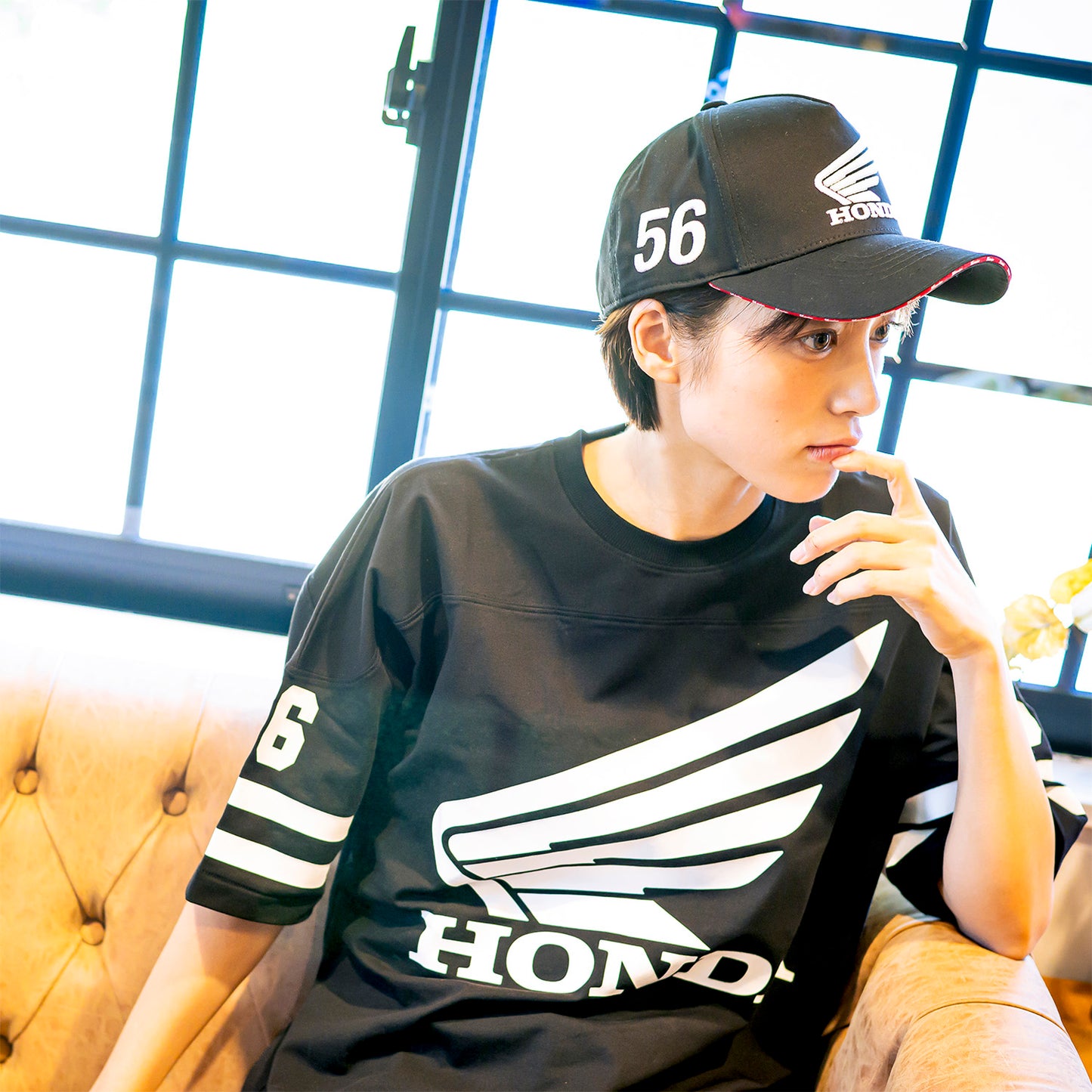 Honda x 56design CLASSIC Uniform Tee