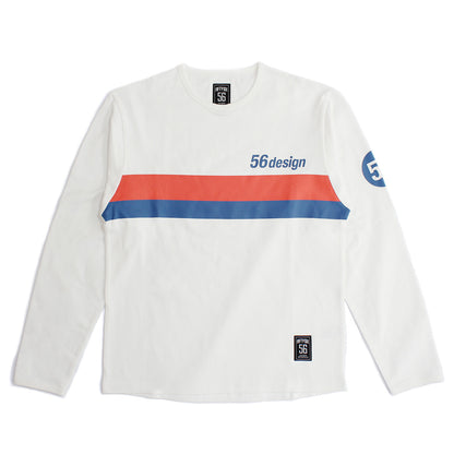 RETRO BORDER Long Sleeve Tee