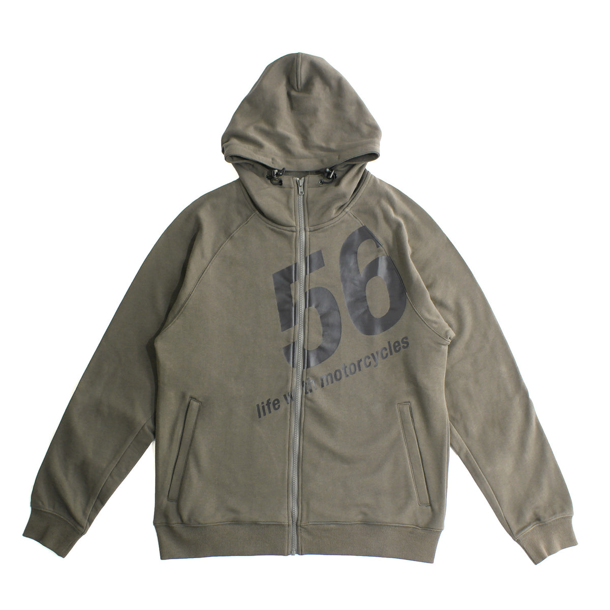 TRIMMING ZIP UP PARKA – 56design WebStore