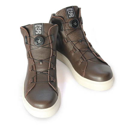 FIFTY-SIX LEATHER RIDING SHOES