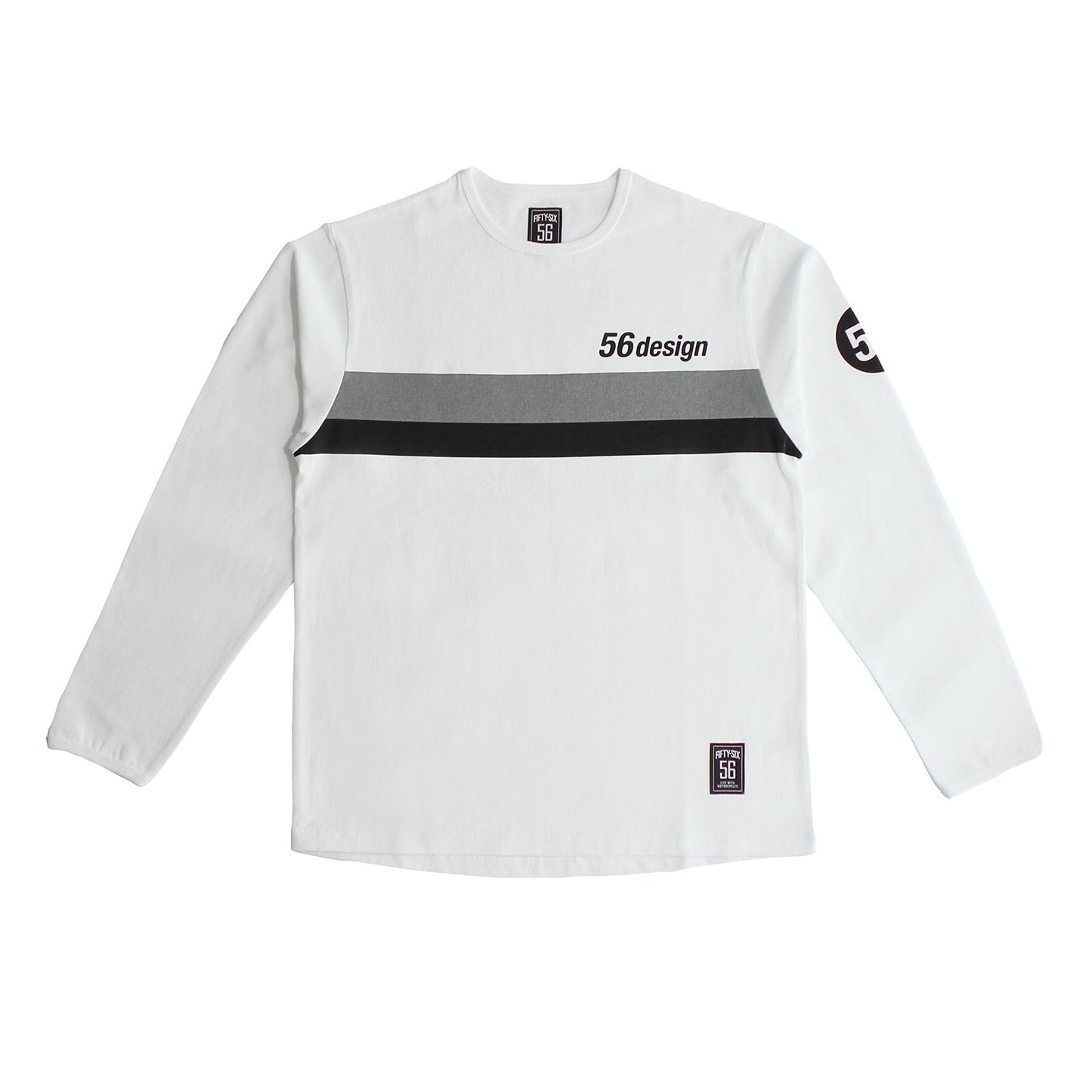 RETRO BORDER Long Sleeve Tee