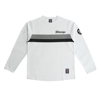 RETRO BORDER Long Sleeve Tee