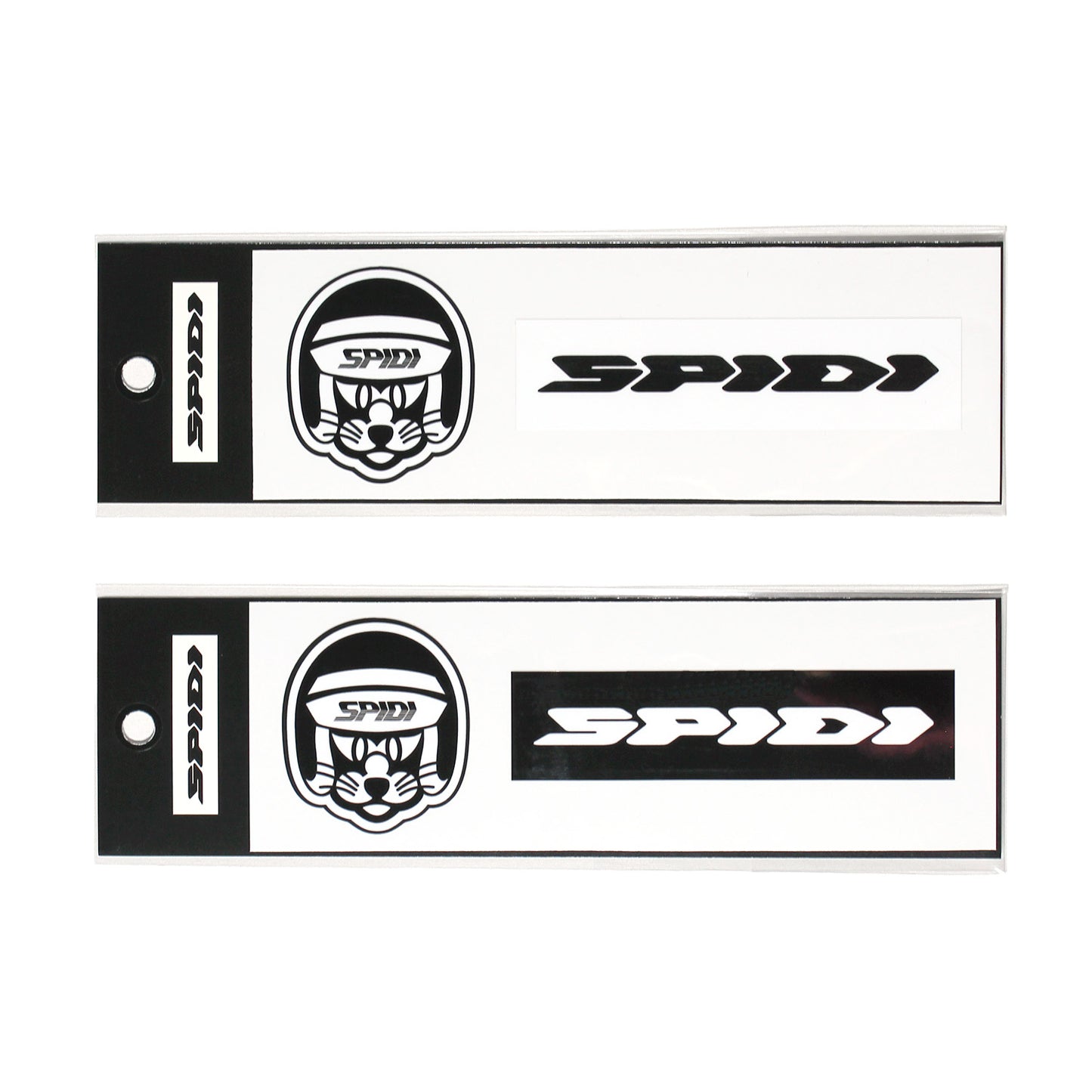 SPIDI LOGO & CAT STICKER