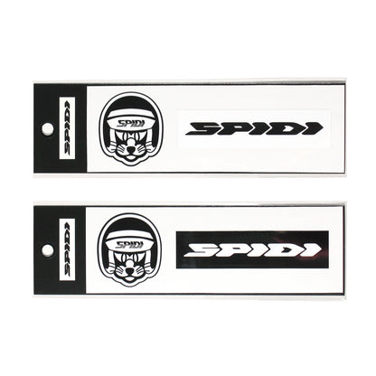 SPIDI LOGO & CAT STICKER