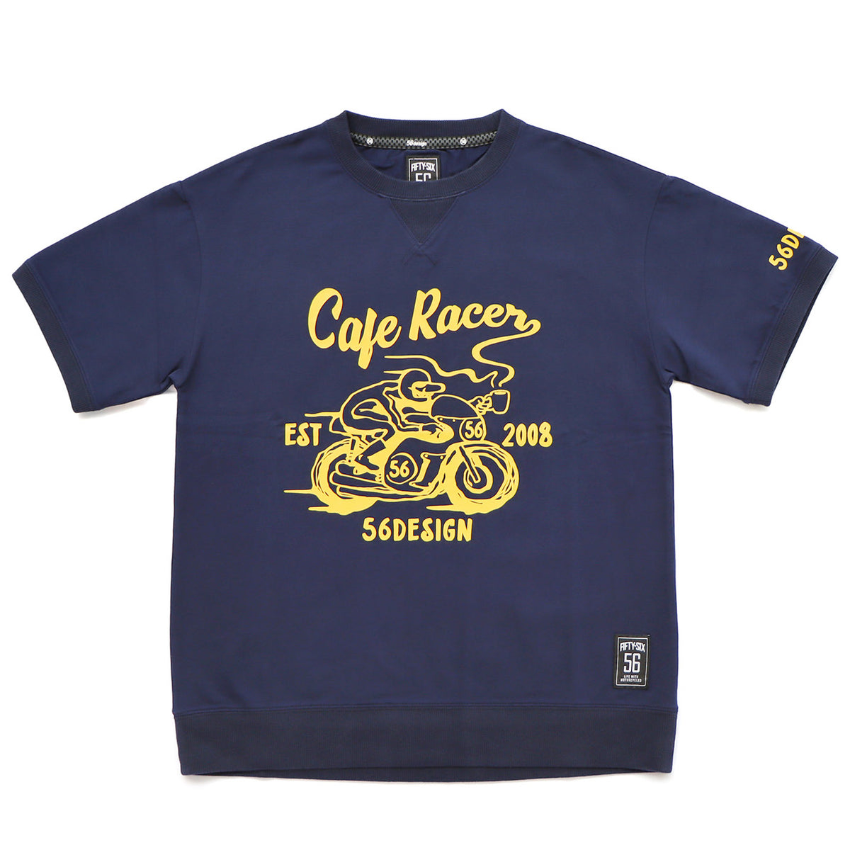 CAFE RACER Big Silhouette Tee 【WM, Mサイズのみ】 – 56design WebStore