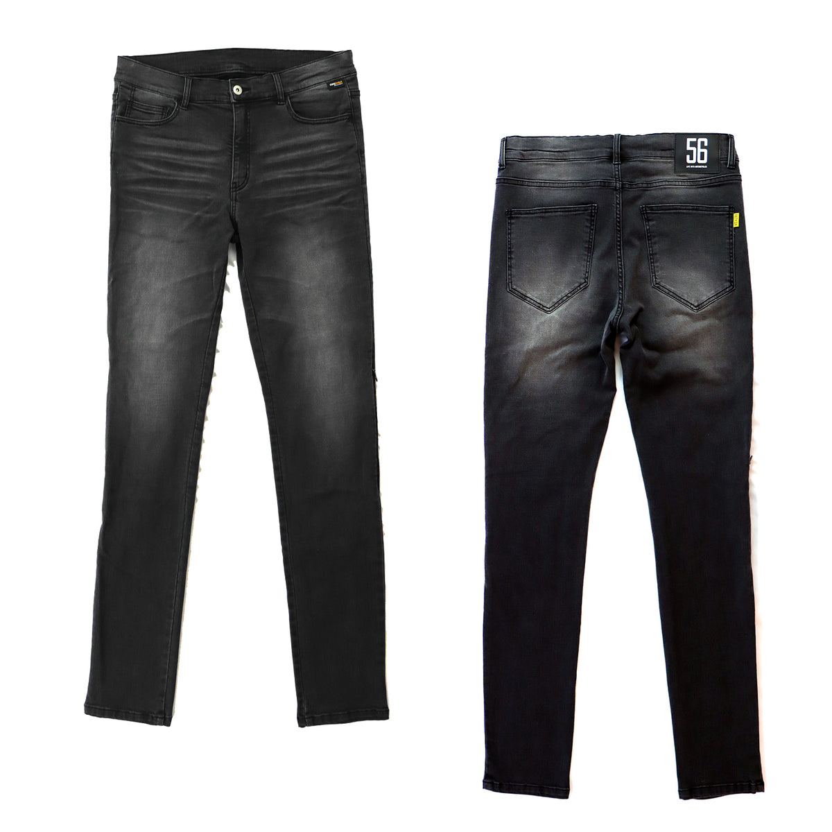 STRETCH SKINNY CORDURA® BLACK DENIM 【WM,S, のみ】 – 56design WebStore