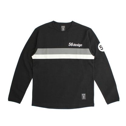 RETRO BORDER Long Sleeve Tee