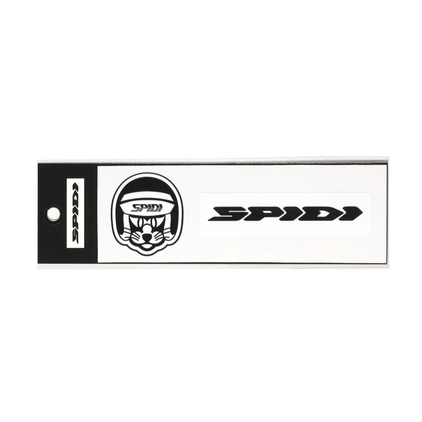 SPIDI LOGO & CAT STICKER