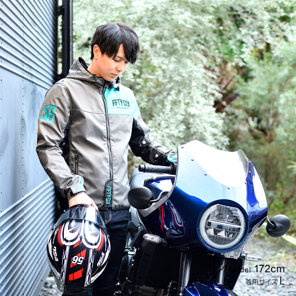 56デザイン/56design】QUARTER PARKA バイクジャケット | www