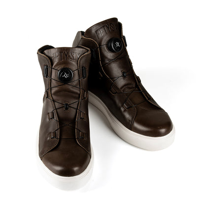 FIFTY-SIX LEATHER RIDING SHOES