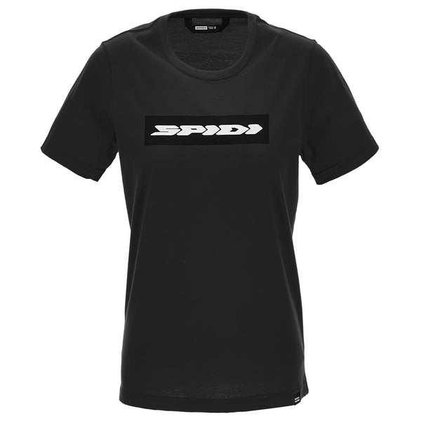 SPIDI LOGO 2 T-SHIRT <span style="color: #ff00ff;">LADY</span><br><font size="2">（Made in Italy）</font>