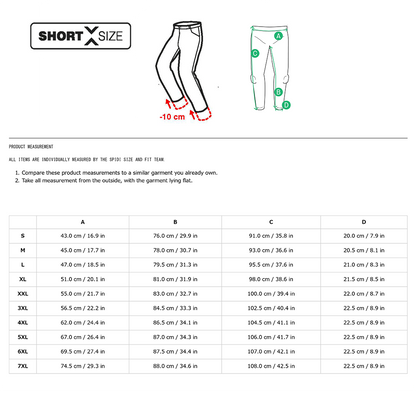 SPIDI 4 SEASON EVO PANTS Long / Short