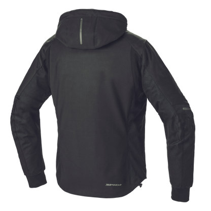 SPIDI HOODIE ARMOR H2OUT 【S,M のみ】<br><font size="2">（防水・着脱式防寒インナー・オールシーズン）</font>